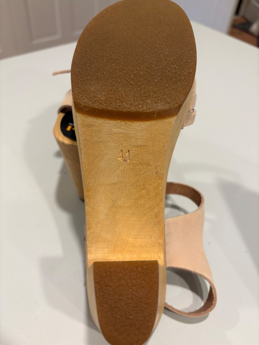 Swedish Hasbeens Pink Suede Size 41 - Picture 4 of 5